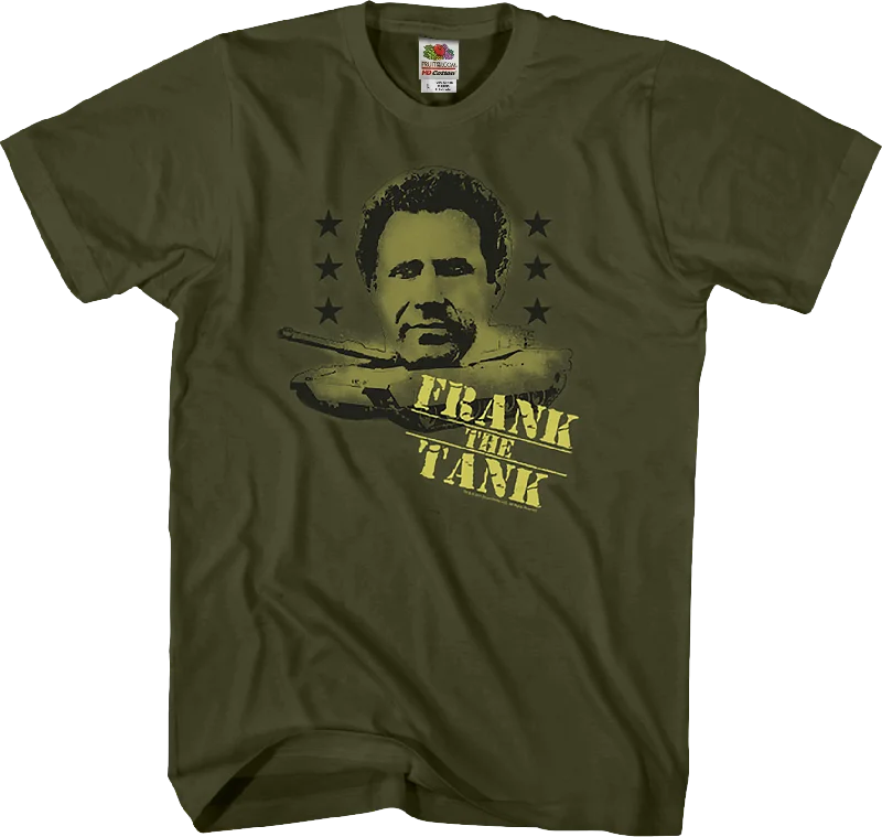 Men's organic workout t-shirt-Frank The Tank Old School T-Shirt