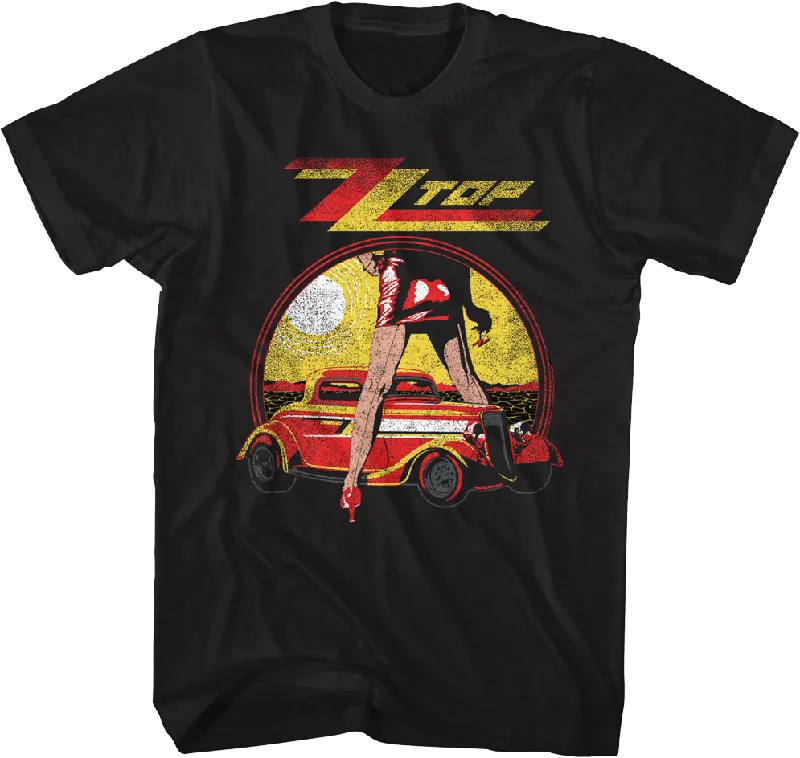 Men's comfortable activewear t-shirt-Legs ZZ Top T-Shirt