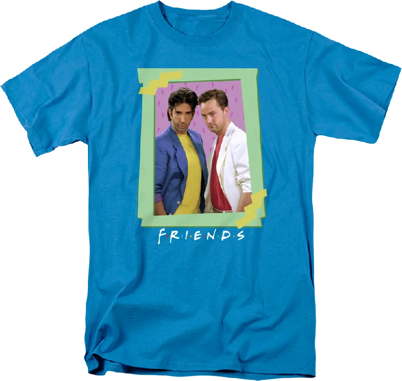 Men's performance gym t-shirt-Flashback Friends T-Shirt