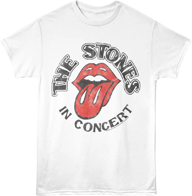 Men's high-stretch workout t-shirt-In Concert Rolling Stones T-Shirt