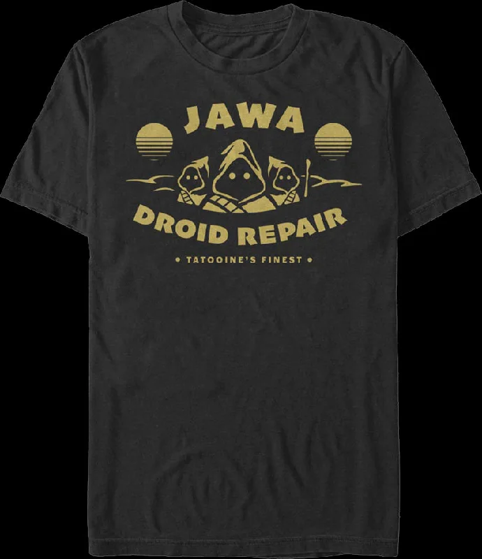 Men's lightweight gym t-shirt-Jawa Droid Repair Star Wars T-Shirt