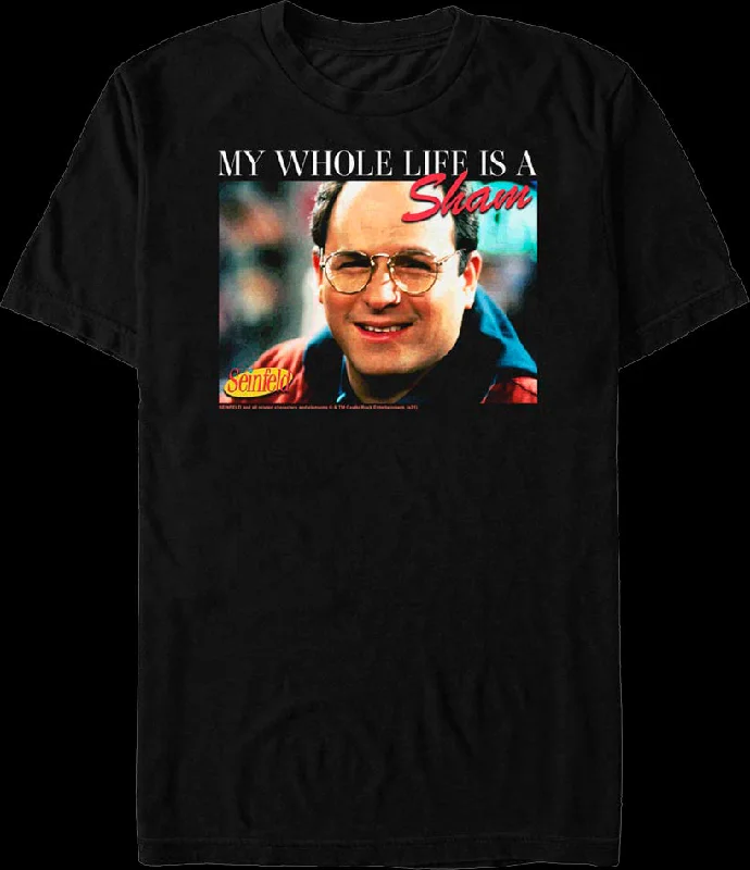 Men's breathable activewear t-shirt-My Whole Life Is A Sham Seinfeld T-Shirt