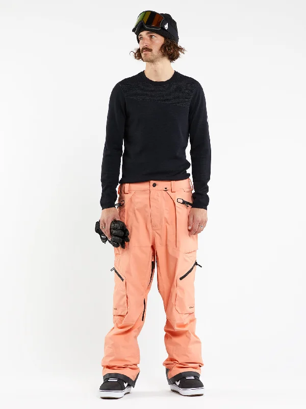 Men's weather-resistant casual pants-Mens Guch Stretch Gore Pants - Peach