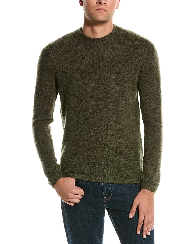 Men's easy-care sweater-Autumn Cashmere Wool & Cashmere-Blend Crewneck Sweater