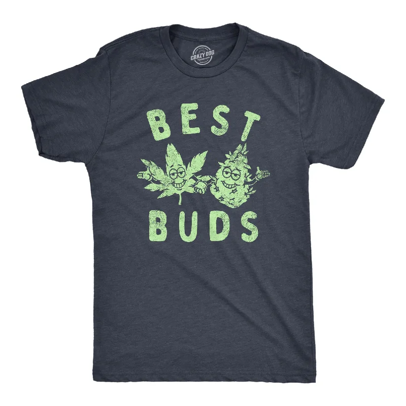 Men's modern athletic t-shirt-Best Buds Men's T Shirt