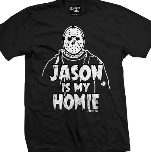 Men's relaxed fit gym t-shirt-Jason is my Homie Men's T-Shirt