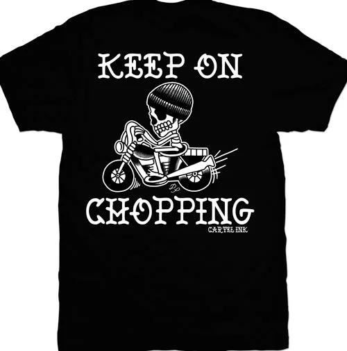 Men's fashionable active t-shirt-Keep On Chopping Mens T-Shirt