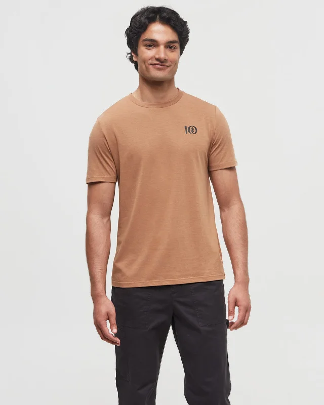 Men's premium athletic t-shirt-TreeBlend Logo T-Shirt