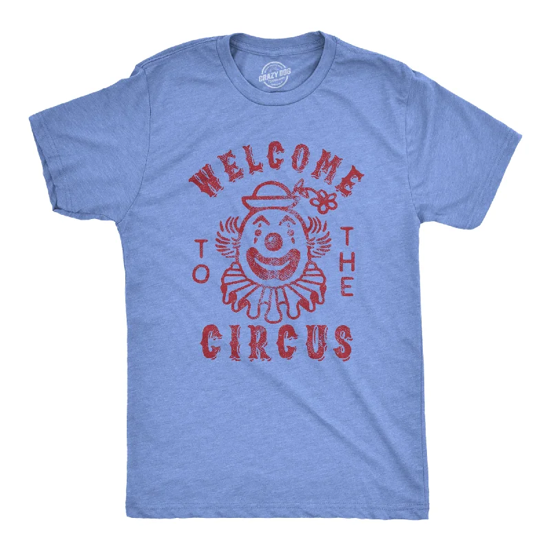 Men's performance gym t-shirt-Welcome To The Circus Men's T Shirt