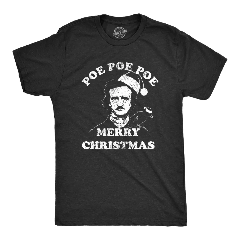 Men's premium athletic t-shirt-Poe Poe Poe Merry Christmas Men's T Shirt