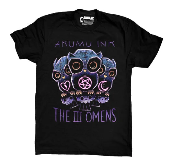 Men's sporty casual dress shirt-The 3 Omens Men Tshirt