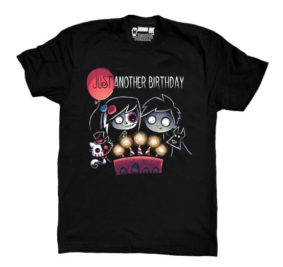 Men's quick-dry casual shirt-Just Another Birthday Men Tshirt