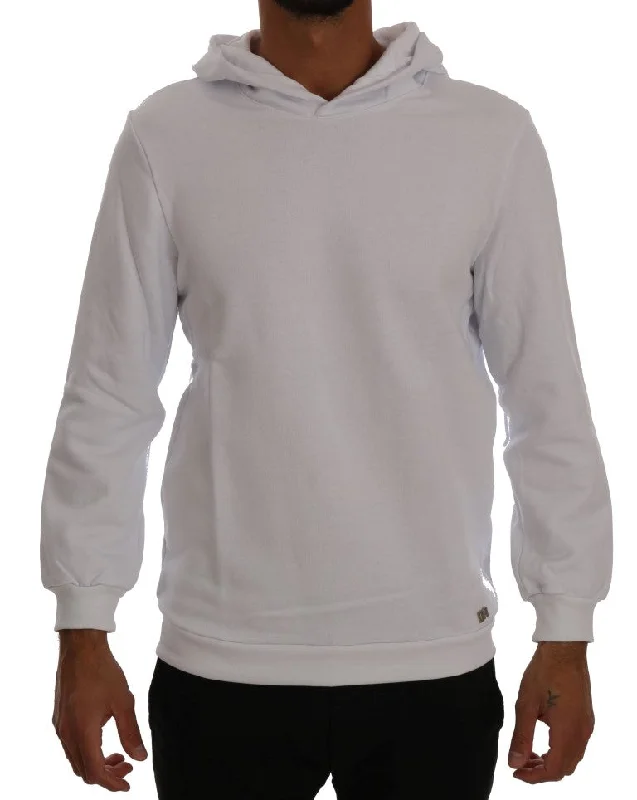 Men's bamboo sweater-Daniele Alessandrini  Pullover Hodded Cotton Men's Sweater