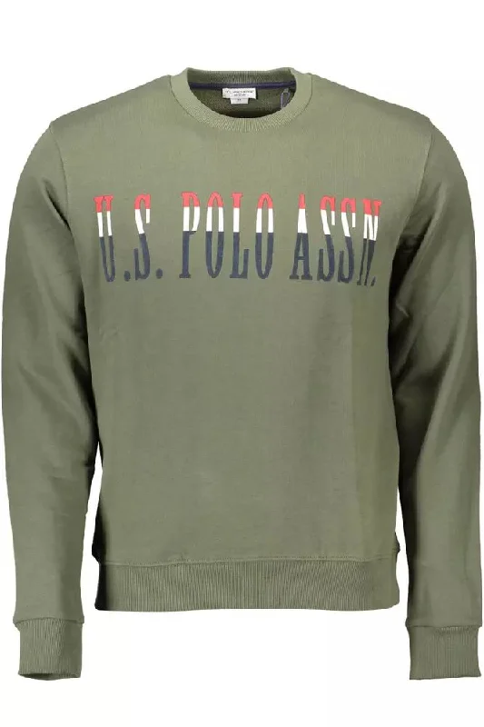 Men's premium sweater-U.S. POLO ASSN. Chic  Cotton Crew Neck Men's Sweater