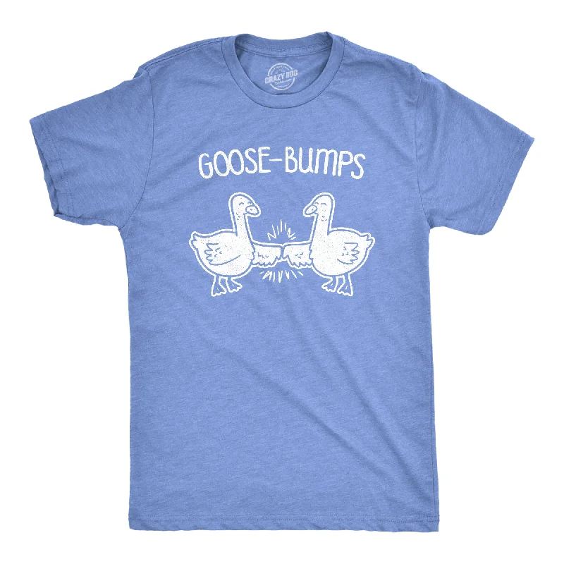 Men's premium athletic t-shirt-Goose-Bumps Men's T Shirt