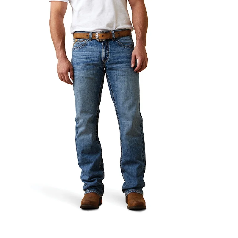 Men's performance office pants-Ariat Mens M5 Straight Leg Jean Lark Baylor