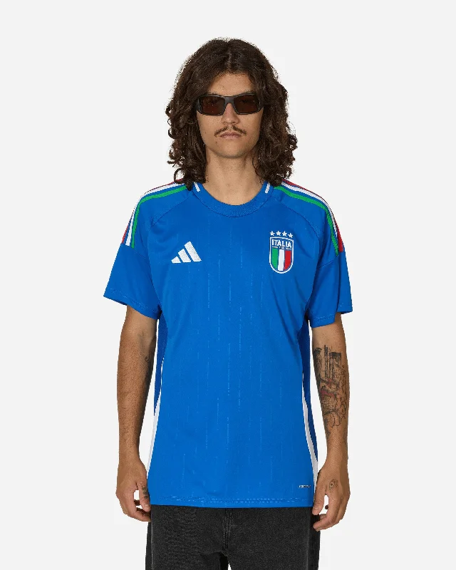 Men's lightweight gym t-shirt-Italy 24 Home Jersey Blue