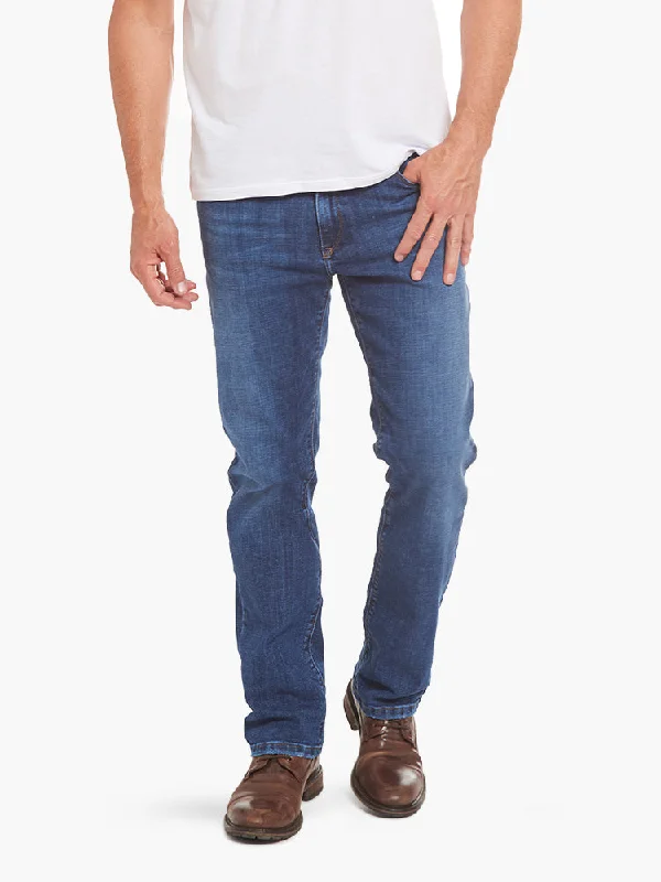 Men's eco-conscious travel pants-Straight Wooster Jeans