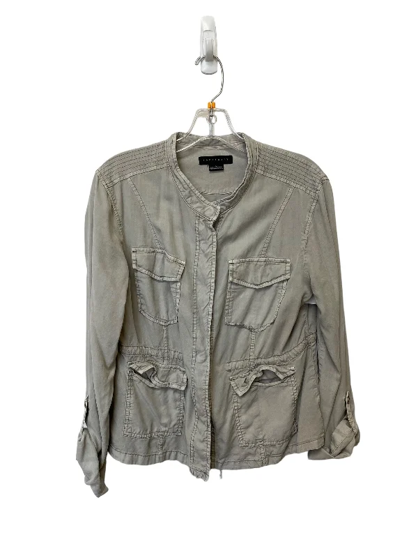 Men's adventure-ready casual jacket-Jacket Other By Sanctuary In Grey, Size: L