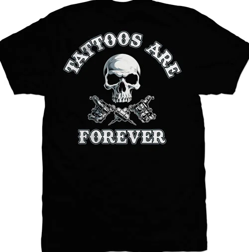 Men's weatherproof workout t-shirt-Tattoos Are Forever Mens T-Shirt