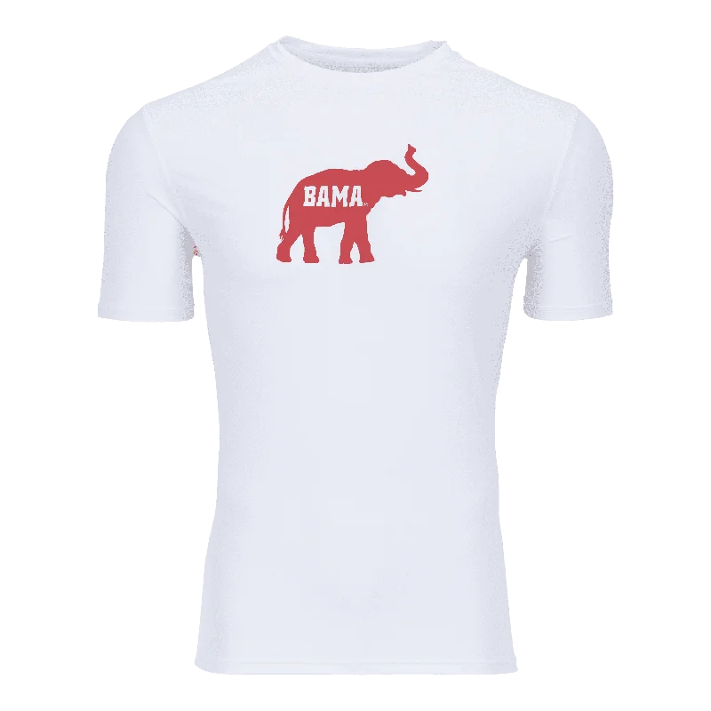 Men's premium athletic t-shirt-Alabama Elephant Guide Sport Short Sleeve Tee