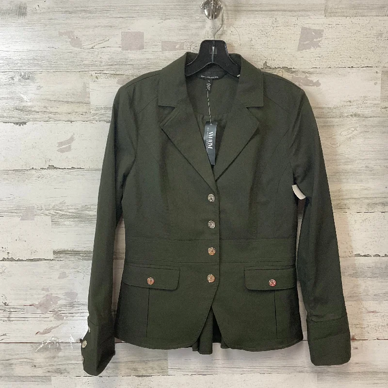 Men's pre-washed casual jacket-Jacket Other By White House Black Market In Green, Size: S