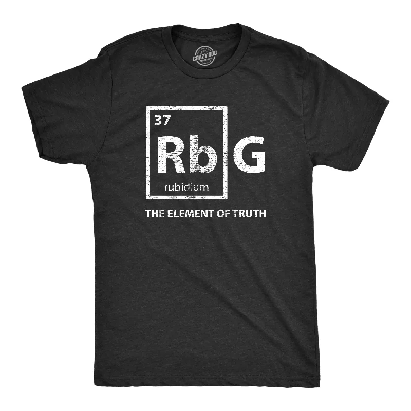 Men's active casual t-shirt-RBG Element Of Truth Men's T Shirt