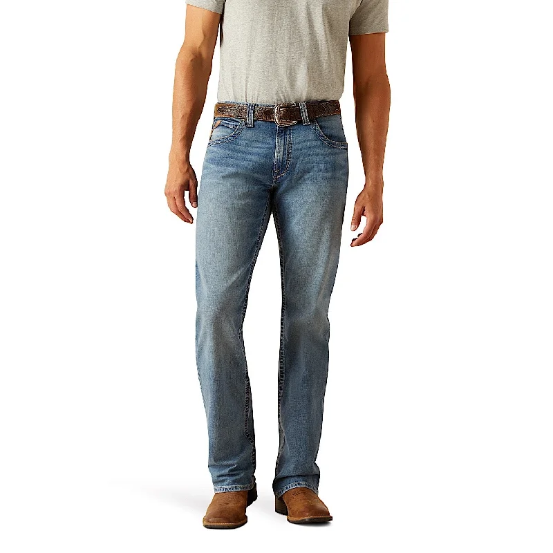 Men's fashion-forward casual pants-Ariat Men's M5 Straight Leg Redmond Jen - Gaviota