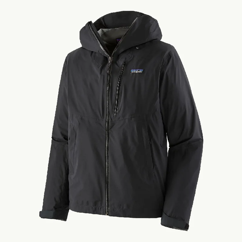 Men's sporty rain jacket-Granite Crest Jacket - Black