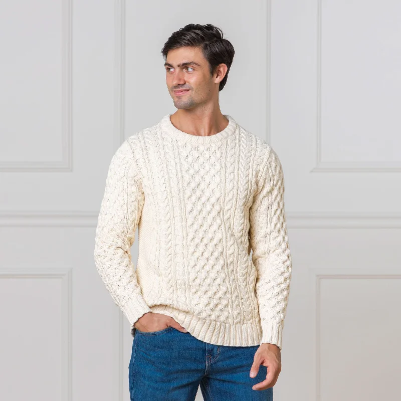 Men's trendy knit-Fisherman Sweater