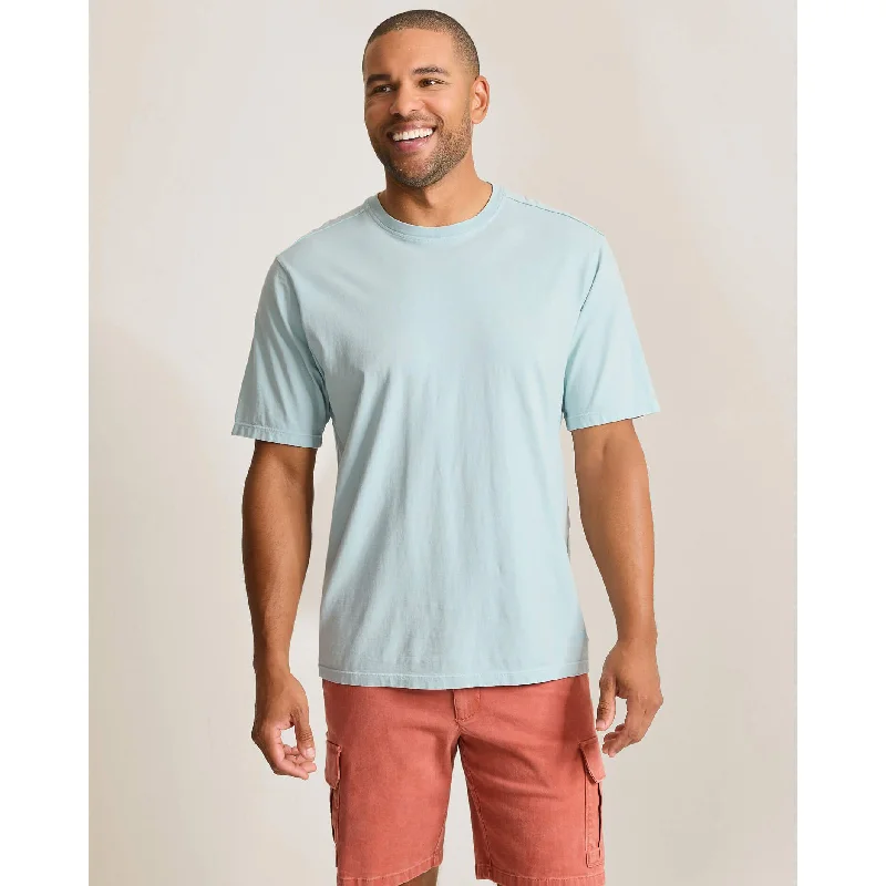 Men's relaxed fit gym t-shirt-Tommy Bahama Men's Kauai Keys T-Shirt - Sterling Blue