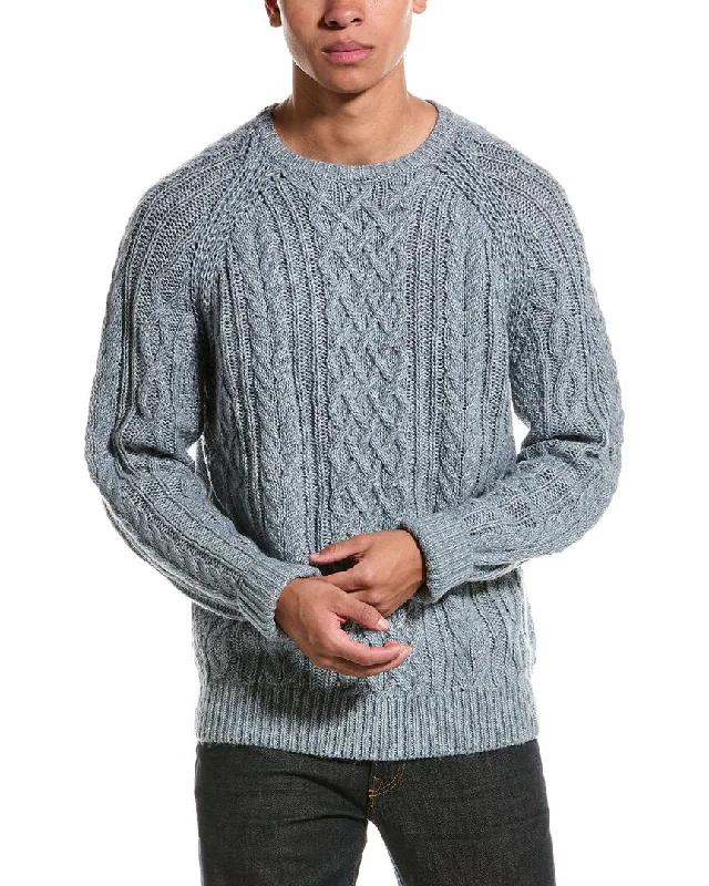 Men's festival knit-WEATHERPROOF VINTAGE Chunky Wool-Blend Sweater