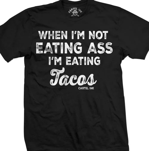 Men's high-stretch workout t-shirt-I'm Eating Tacos Mens T-Shirt