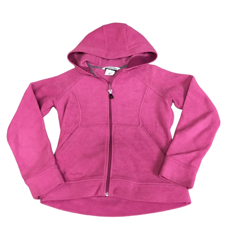 Men's gym-ready jacket-Jacket Fleece By Columbia In Pink, Size: S