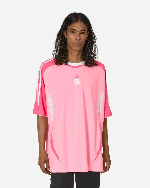 Men's yoga-friendly t-shirt-NTS Radio Jersey Lucid Pink