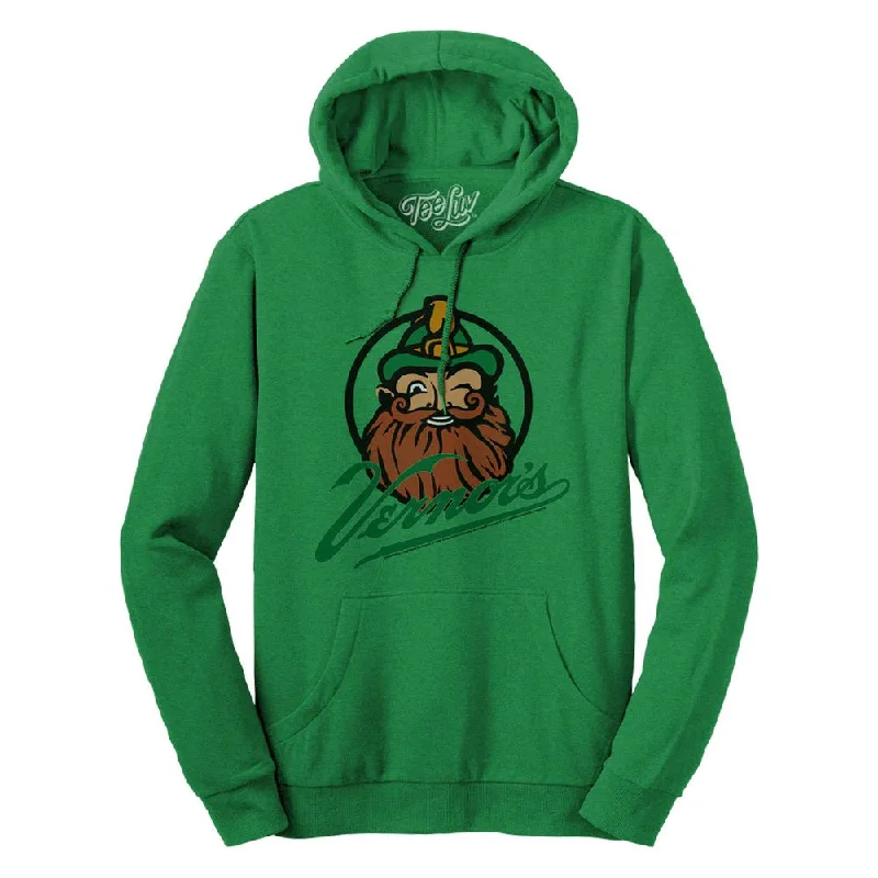 Men's performance athletic hoodie-Hoodie - Vernor's Gnome