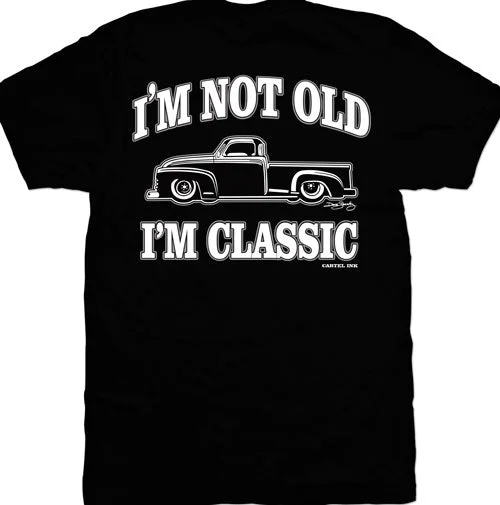 Men's modern athletic t-shirt-Classic Truck Men's T-Shirt