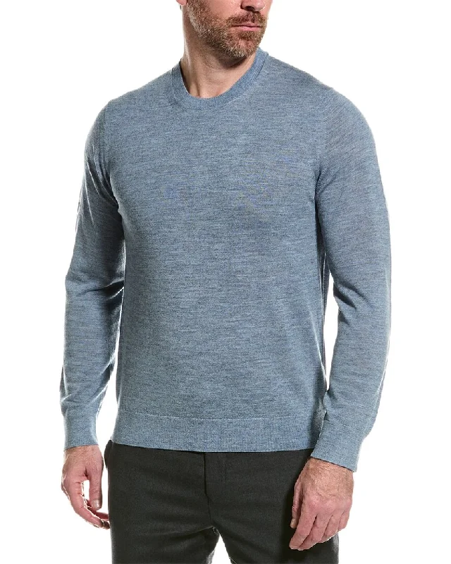 Men's soft sweater-Vince Wool Crewneck Sweater