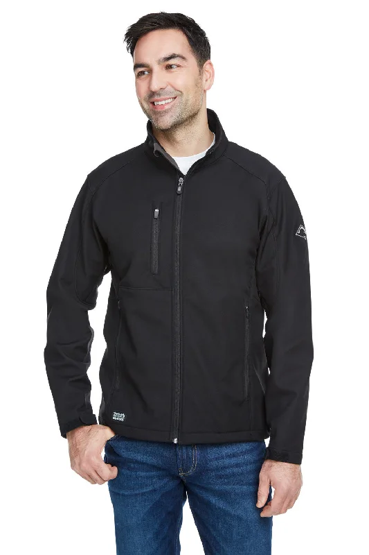 Men's weather-resistant travel jacket-Dri Duck Mens Acceleration Wind & Waterproof Full Zip Jacket - Black