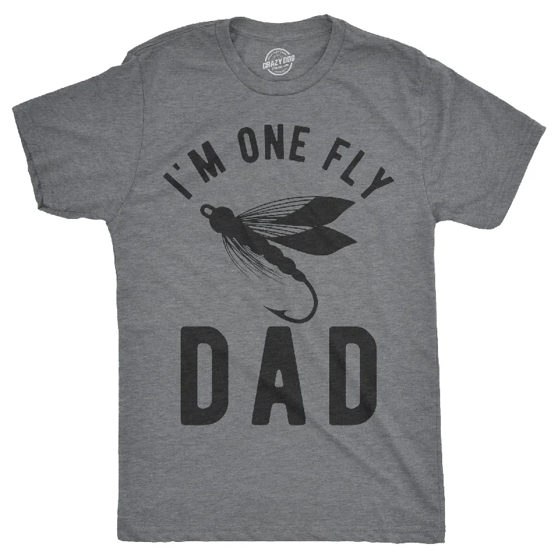 Men's active casual t-shirt-One Fly Dad Men's T Shirt