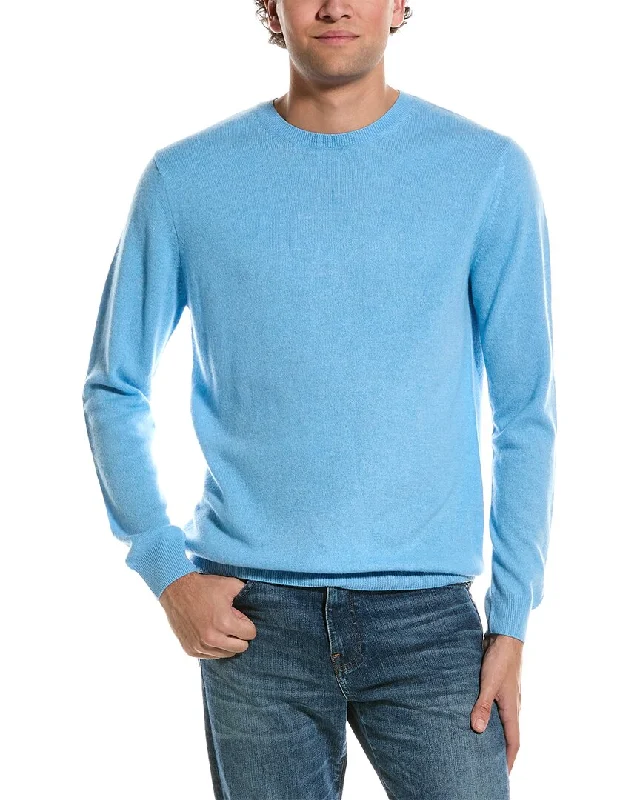 Men's active knit-Forte Classic Crew Cashmere Sweater