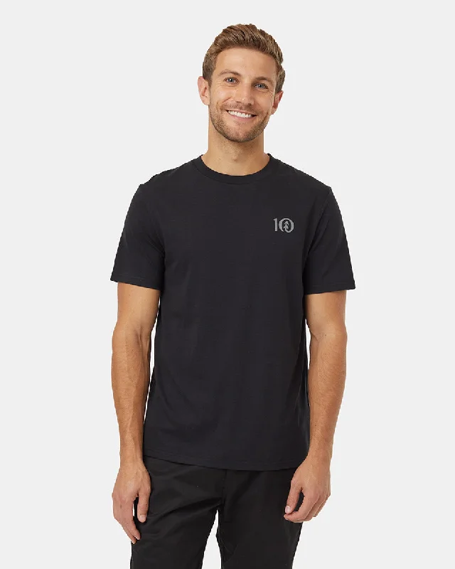 Men's performance gym t-shirt-TreeBlend Logo T-Shirt