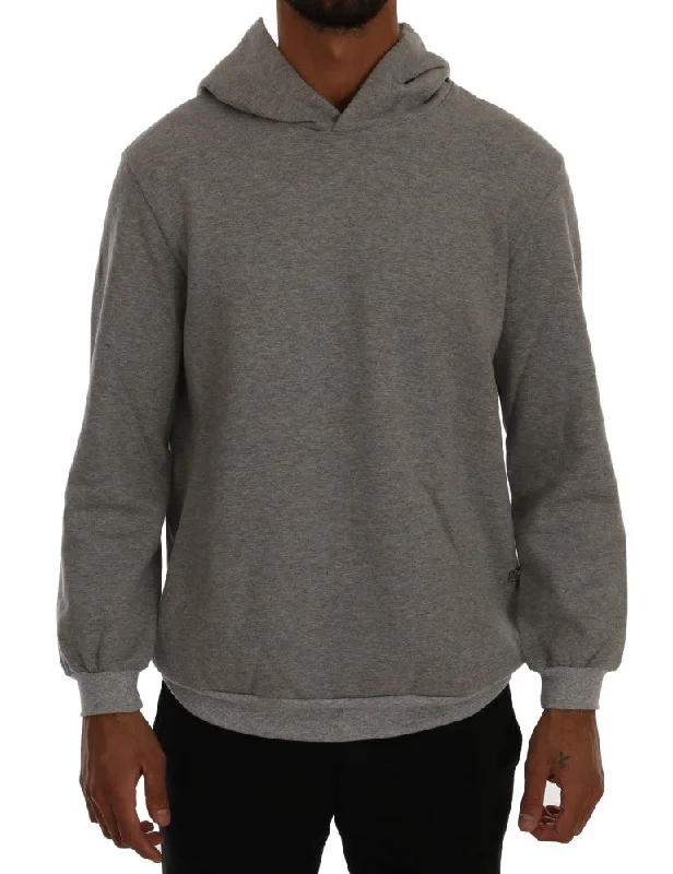 Men's eco-friendly sweater-Daniele Alessandrini  Pullover Hodded Cotton Men's Sweater