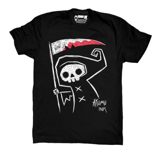 Men's tech-inspired performance shirt-Grim Reaper Men Tshirt