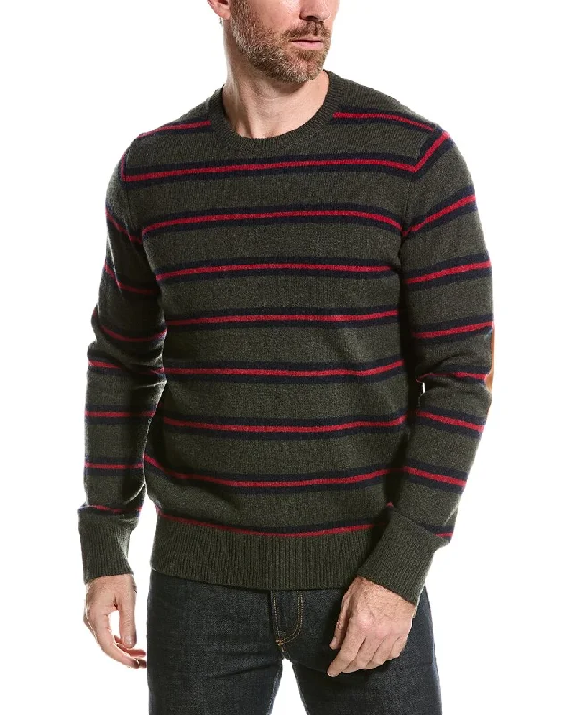 Men's winter knitwear-Brooks Brothers Wool Crewneck Sweater