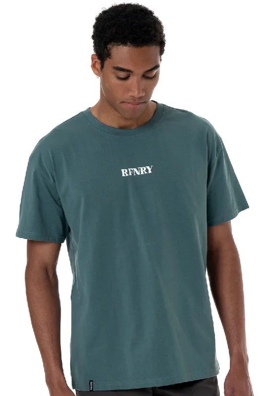 Men's tech fabric gym t-shirt-Graphic T-Shirt _ 153238 _ Green