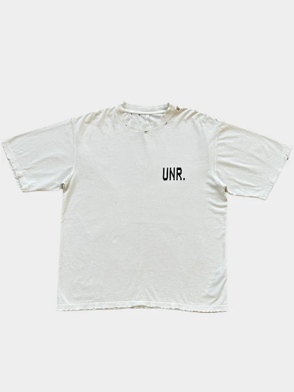 Men's fashionable active t-shirt-Unravel Project Worn Out Tee