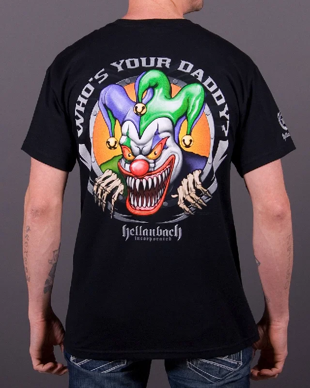 Men's breathable workout wear t-shirt-Who's Your Daddy? T-Shirt