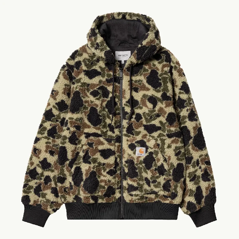 Men's fashion-forward parka-OG Active Liner - Camo Duck Jaquard/Green