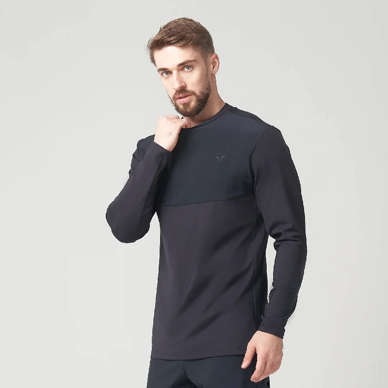 Men's breathable activewear t-shirt-LAB360° Workout Tee - Black